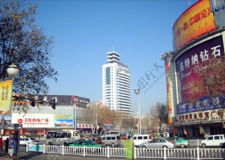 安阳城市街景图片