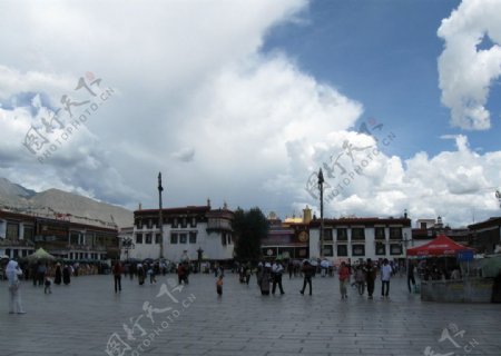 西藏拉萨大昭寺图片