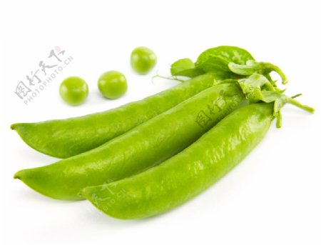 青绿豌豆荚蔬菜图片