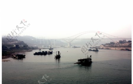 重庆大桥长江图片
