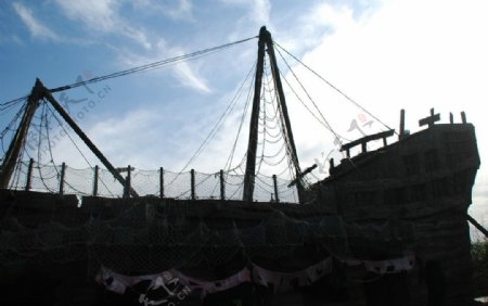 北京欢乐谷海盗船图片