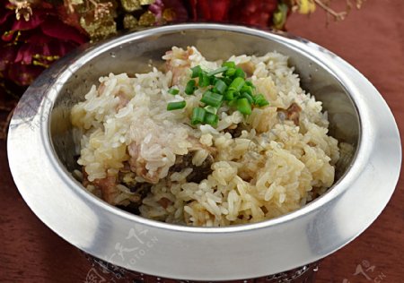 传统美食糯米饭图片