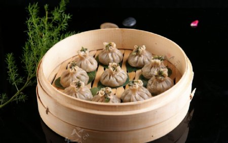 茴香蒸饺图片