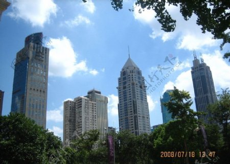上海陆家嘴金融区图片