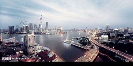 上海长卷风光图片