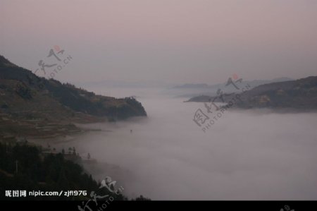 贵州黔东南雷公山云海图片