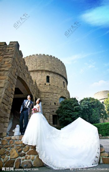 古城堡结婚图片