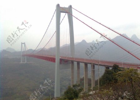 坝陵河大桥图片