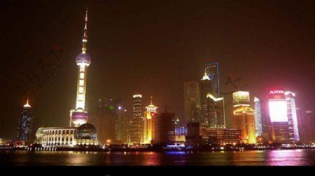 上海夜景宽屏图片