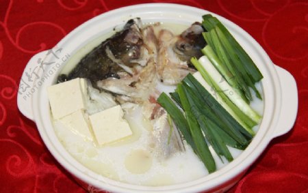 鱼头豆腐煲图片