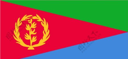 厄立特里亚国旗图片
