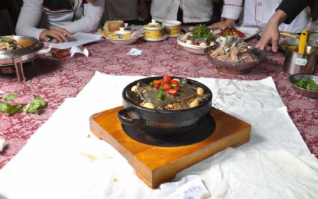 石锅湘味甲鱼图片