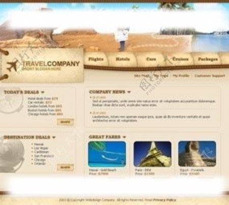 国外商业网页设计3图片