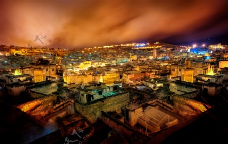 开罗夜景图片
