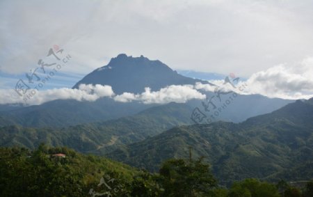 马来西亚神山图片
