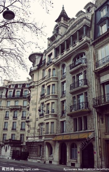 巴黎街角图片