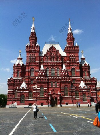 莫斯科红场风景图片