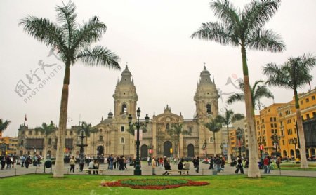 秘鲁利马中心广场图片