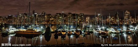 都市繁华夜景图片