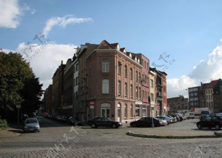 比利时街头图片