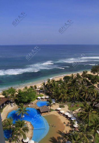 巴厘岛日航酒店风光图片