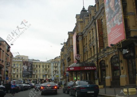 基辅街景图片