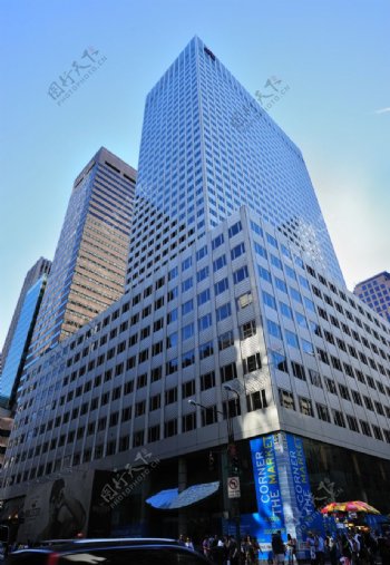 纽约曼哈顿第五大道高楼图片