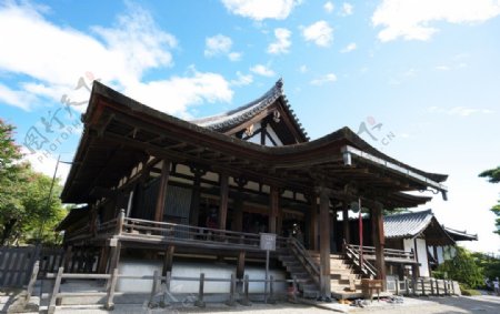 日本奈良法隆寺圣灵院图片