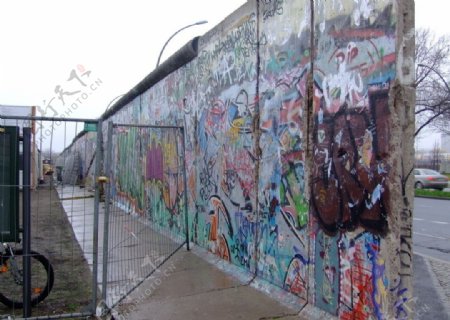 德国柏林的柏林墙图片
