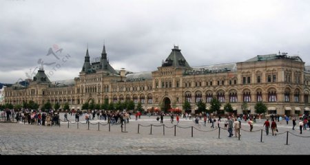 莫斯科最大的商场固姆图片