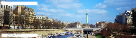 巴黎巨幅风光图片