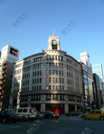 东京银座和光百货大楼图片