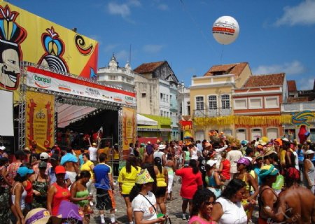 巴西里约热内卢狂欢节的街市图片