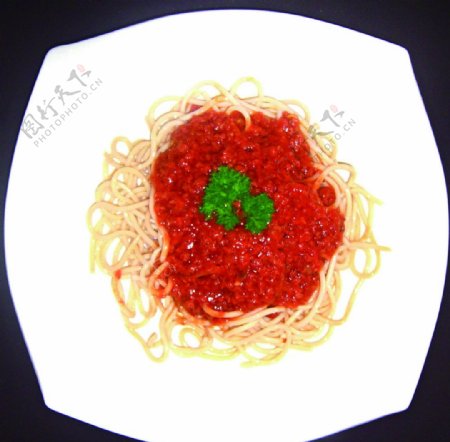 意大利肉酱烩意粉图片