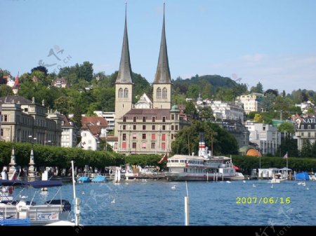 瑞士卡贝尔湖图片