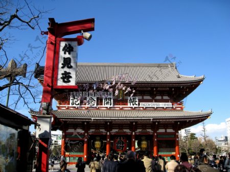 东京浅草寺图片