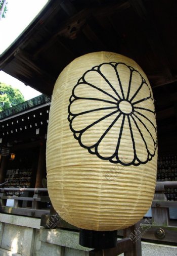 日本神社灯笼图片