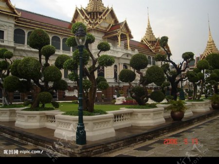 泰国皇宫内的建筑3图片