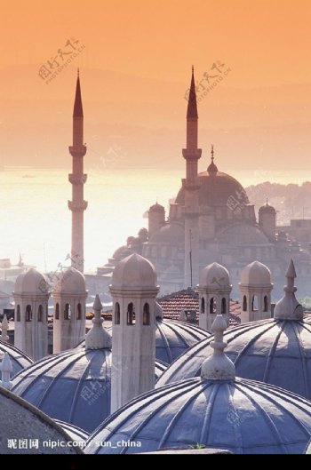 土耳其清真建筑群图片