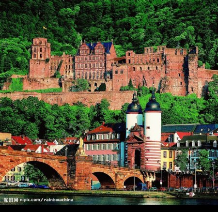 德国海德堡城堡图片