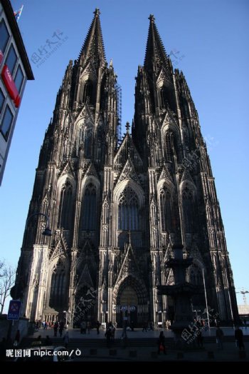 德国科隆大教堂外观图片