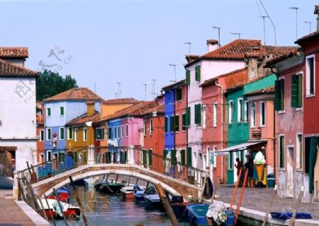 意大利风情威尼斯水城图片