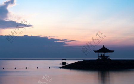 夜幕夜景夜晚日图片