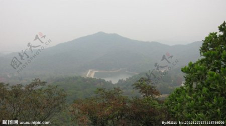 朝晨白云山游记图片