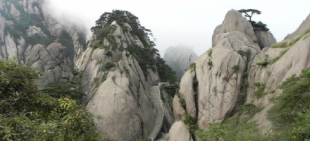 黃山景色图片