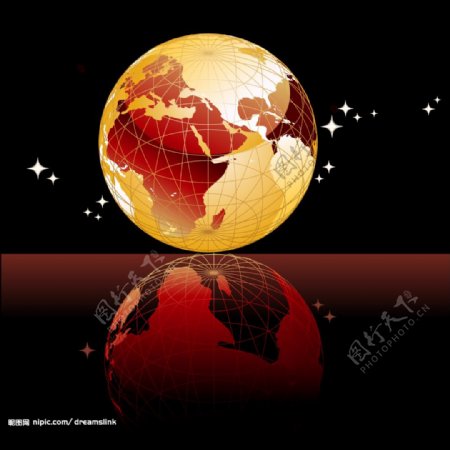 地球矢量素材二图片