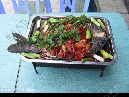 重庆风味烤鱼图片