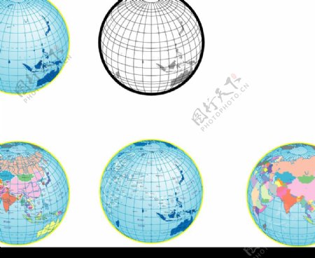 地球球型图片