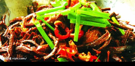 干锅菜树菇图片