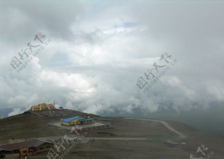吉林省长白山天池主峰顶图片